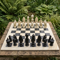 African-themed chess set - Design 2