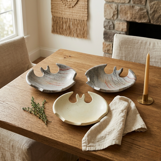 Bat wings candy dish