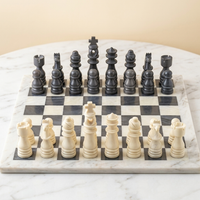 Classic English chess set - Design 1