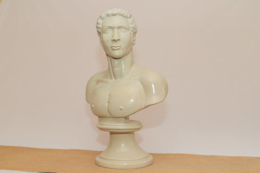 Apollo Soapstone Bust