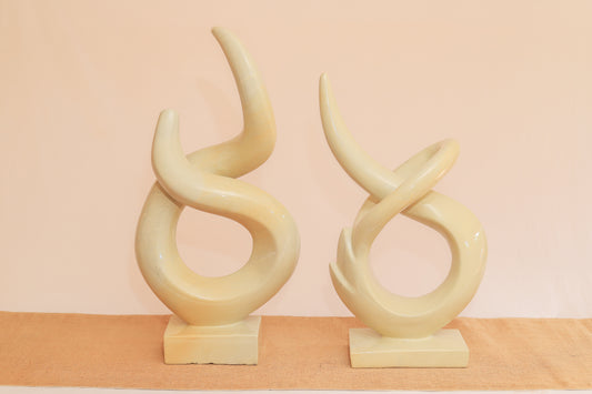 Spiral Flame Sculpture