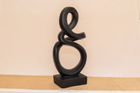 Obsidian Duo Sculptures