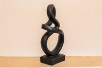 Obsidian Duo Sculptures