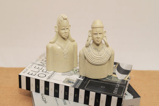 Maasai Duo Bust Set