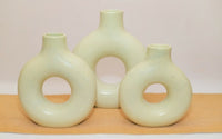 Donut 3-set vases