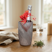 Grey stone holder/ Bottle cooler