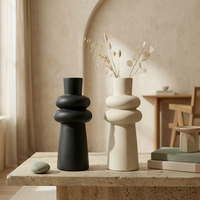 Long double spiral vase