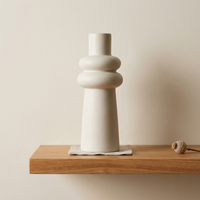 Long double spiral vase