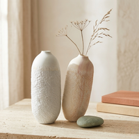 Textured bottle vase