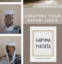 Safari- inspired jar
