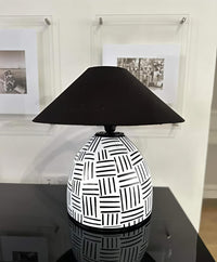 Striped Table Lamp