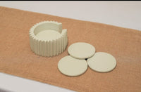 Patterned coaster sets