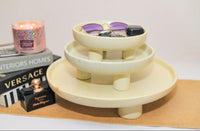 Tri-stand pedestal bowl