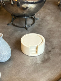 Plain coaster set
