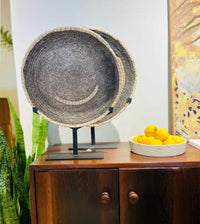 Striped catch-all tray