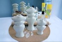 Abstract zigzag candlesticks
