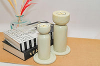 Scandi tea light candle holder