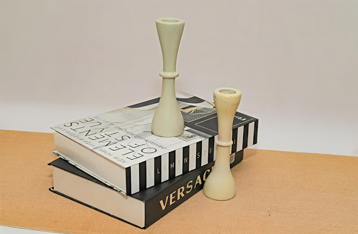 2-set minimalist candle sticks