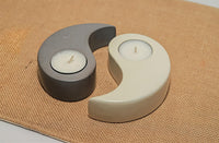 Yin Yang candle holders