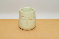 Warrior face pot