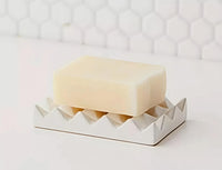 Zig zag soap dish