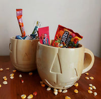 Decorative halloween mug