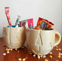 Decorative halloween mug