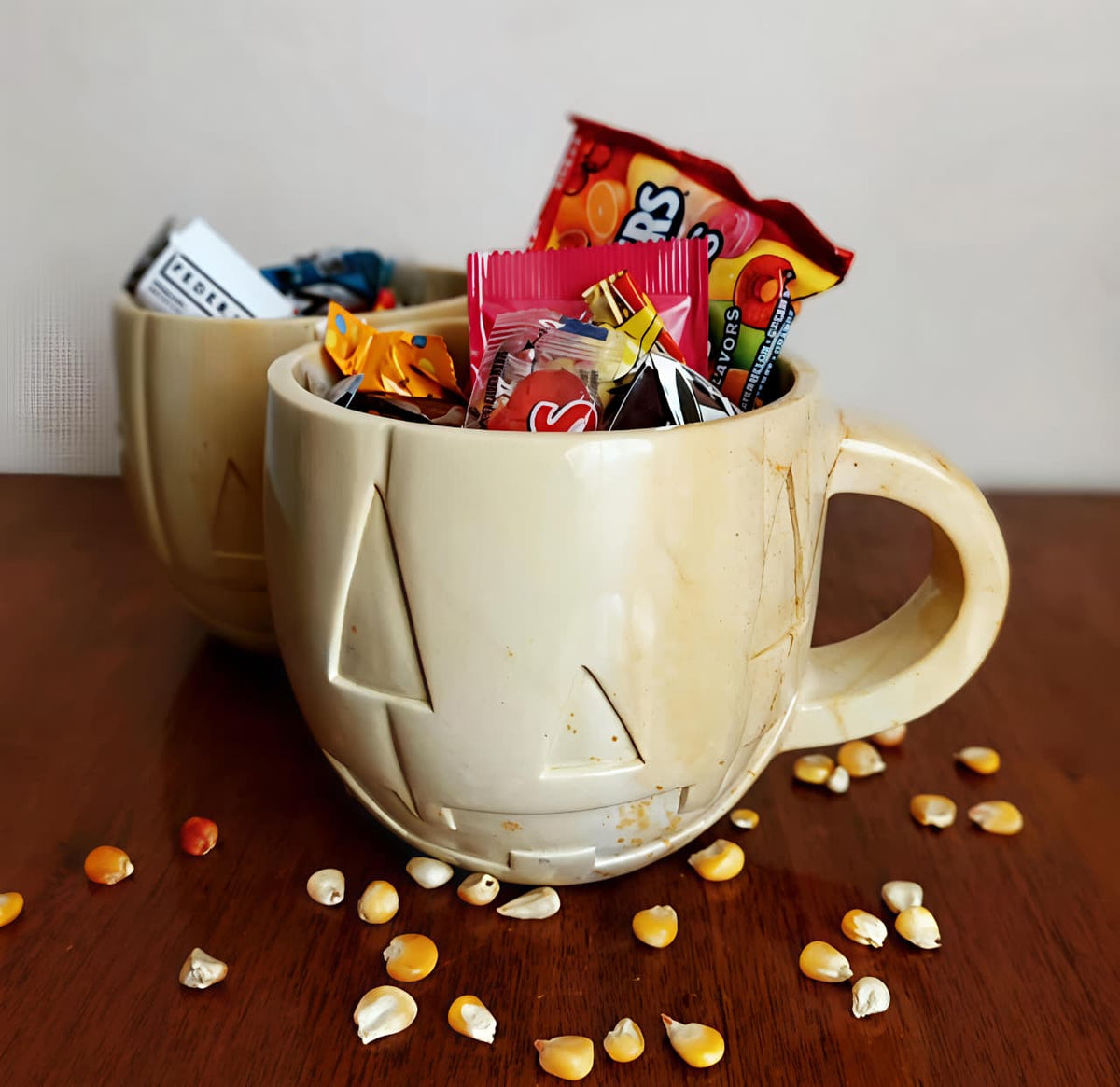 Decorative halloween mug