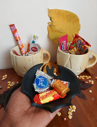 Bat wings candy dish