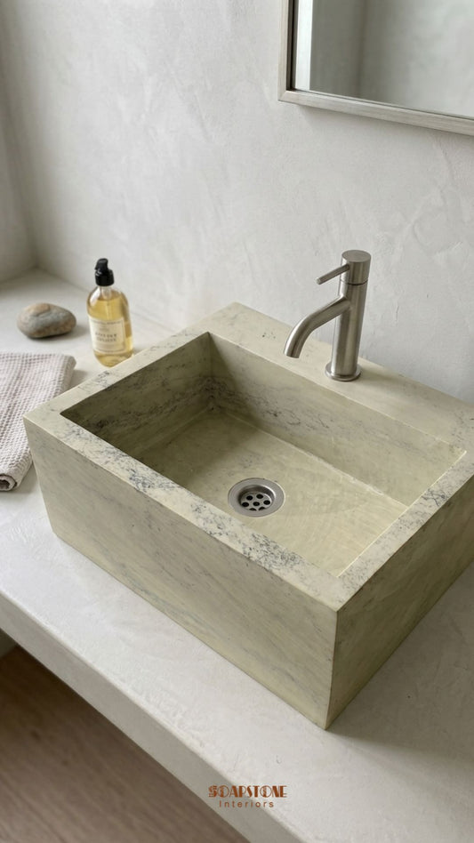 Strata Rectangular Vessel Basin
