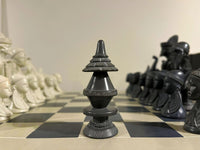 African-themed chess set - Design 2