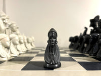 African-themed chess set - Design 2