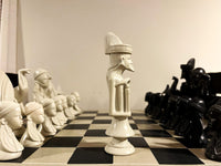 African-themed chess set - Design 2
