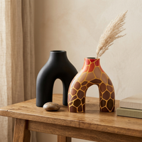 Wishbone vase-Safari Edition