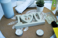 I ♥ U Stone Trinket Tray